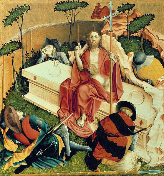 Hans Multscher The Resurrection; The Wings of the Wurzach Altar china oil painting image